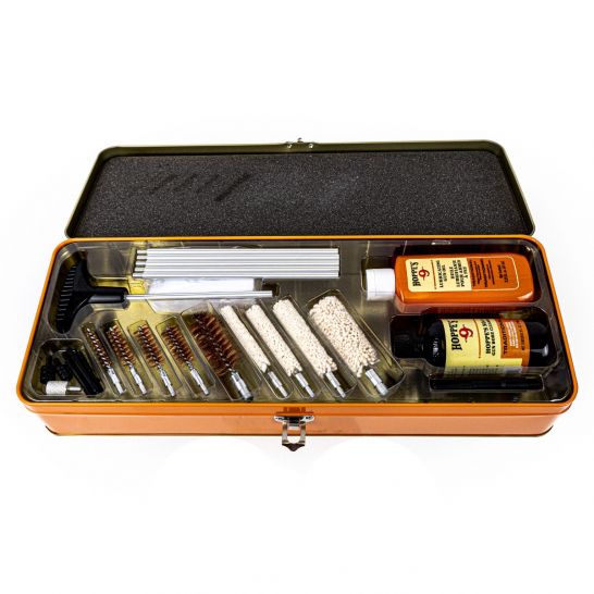 Hoppe's Wet Tin Cleaning Kit With Mops, Orange